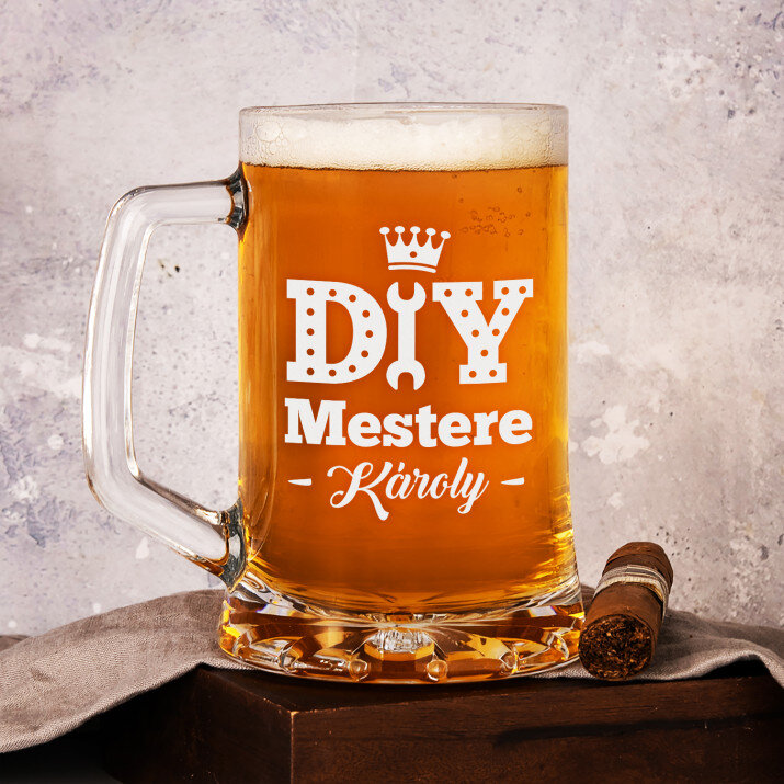 Diy mestere - Személyre szabott söröskorsó