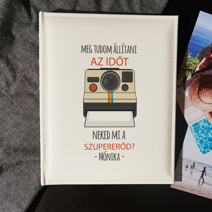 Meg tudom állítani az időt - Személyre szabott fotóalbum