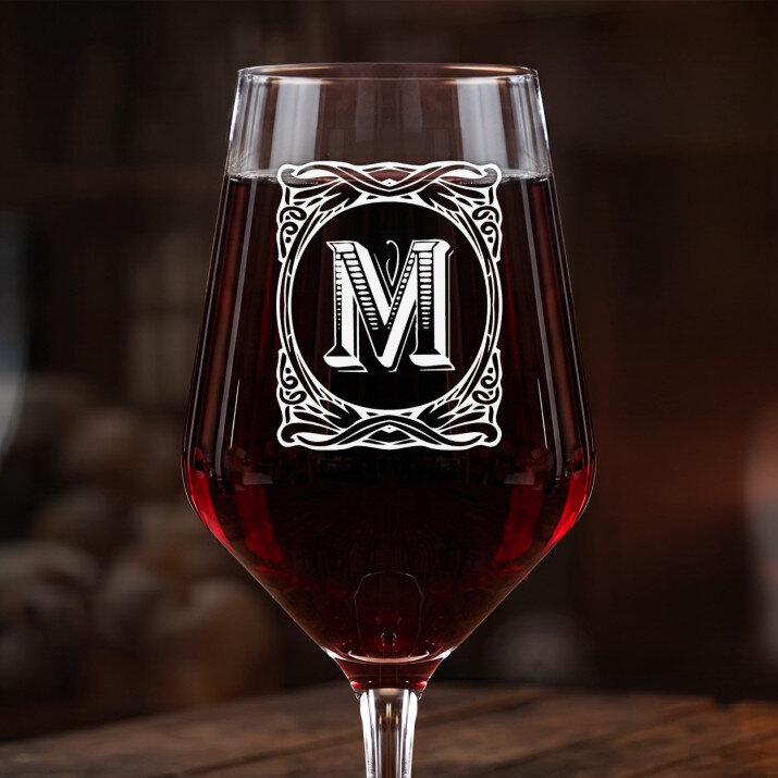 Monogram - Nagy borospohár Monogram - Nagy borospohár