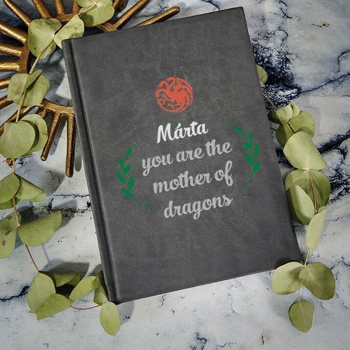 Mother of dragons - A5-ös jegyzetfüzet nyomtatással