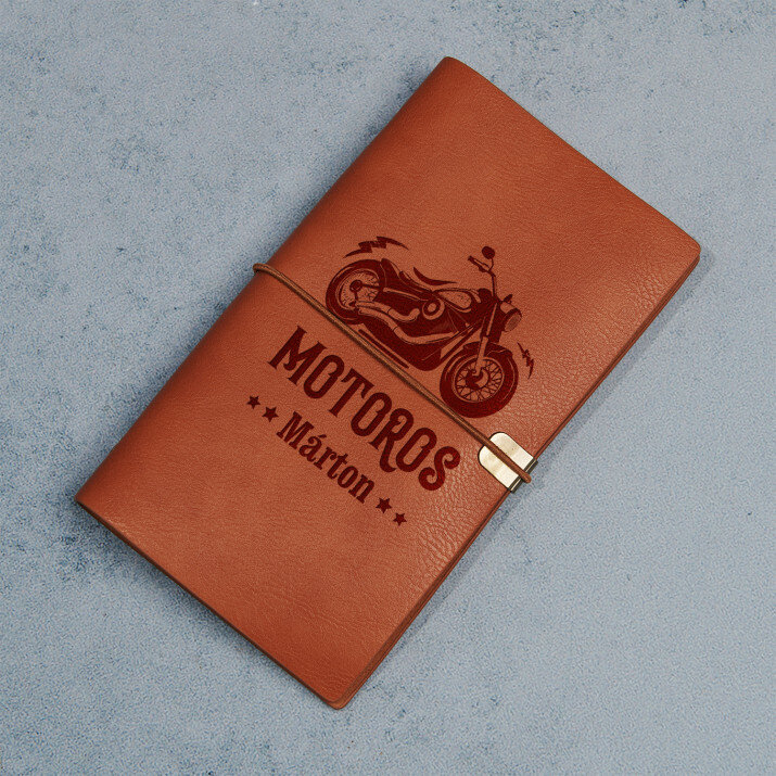 Motoros - Retró jegyzetfüzet
