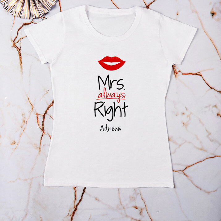 Mrs always right - Női póló