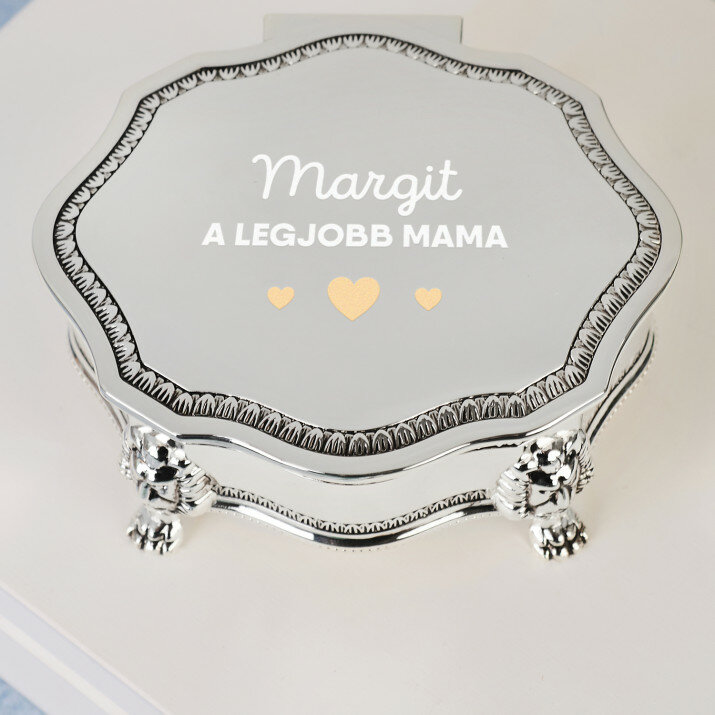 A legjobb mama - Ezüstözött ékszertató