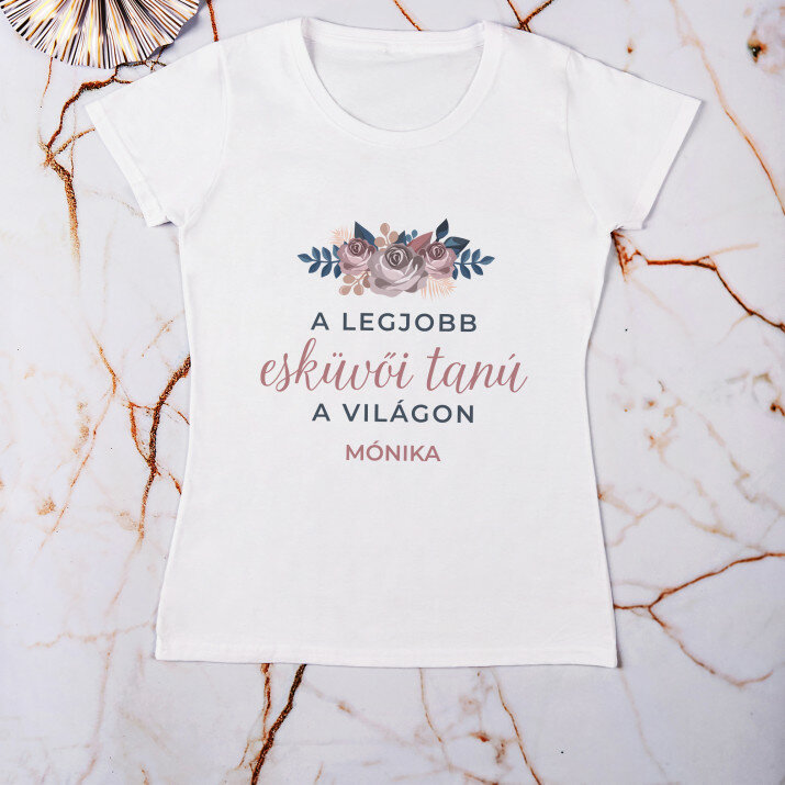 A legjobb esküvői tanú - Női póló