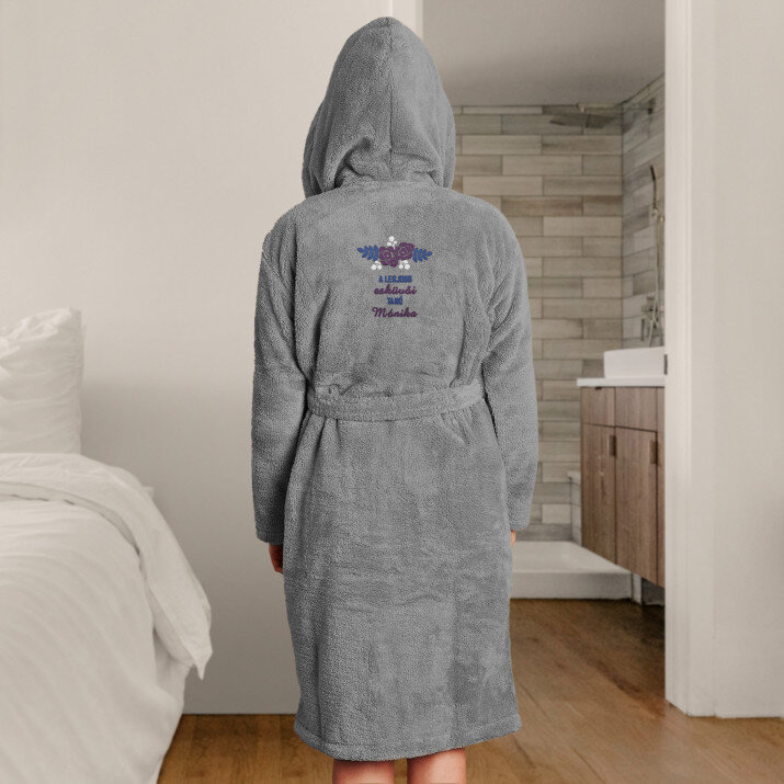 A legjobb esküvői tanú - Fleece fürdőköpeny kapucnival