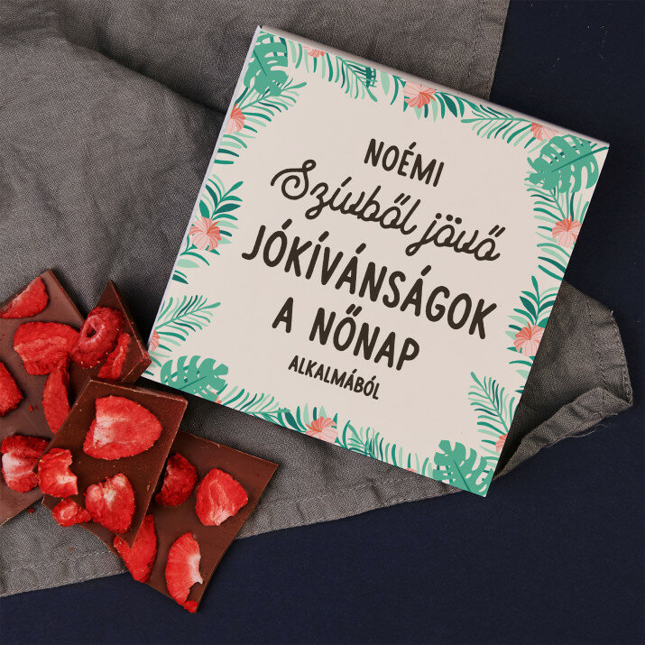 Nőnapi jókívánságok - Csokoládé