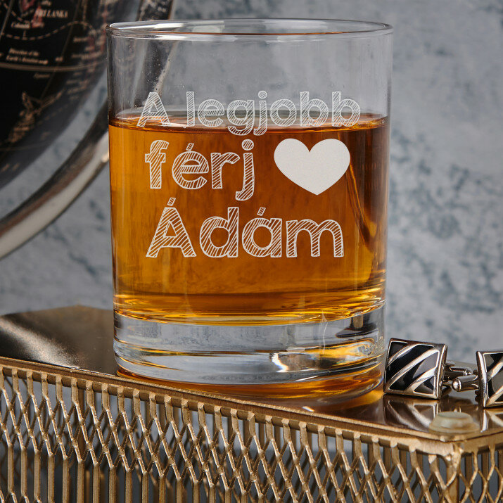 A legjobb férj - Whiskys pohár
