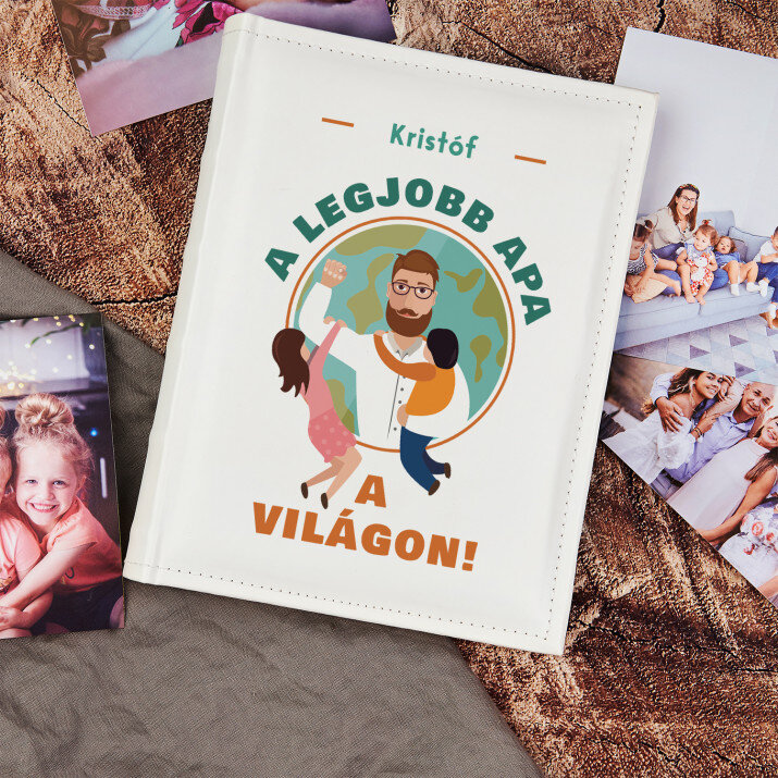 A legjobb apa - Személyre szabott fotóalbum
