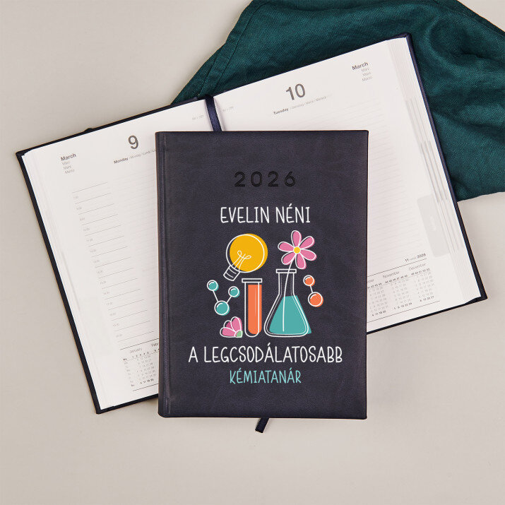 a legcsodálatosabb kémiatanár - Határidőnapló