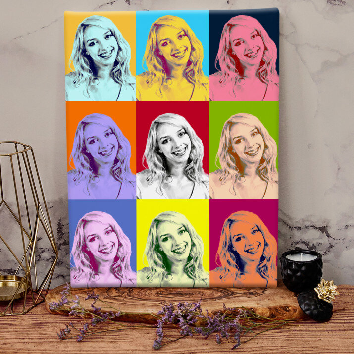 Újság Pop Art - vászonkép