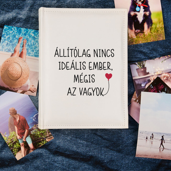 Nincs ideális ember - Személyre szabott fotóalbum Nincs ideális ember - Személyre szabott fotóalbum