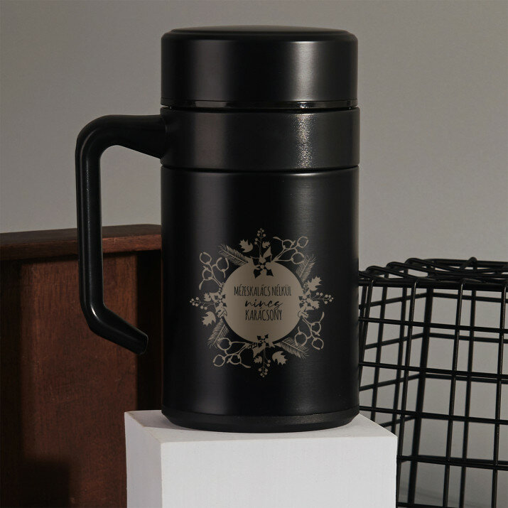 Mézeskalács nélkül nincs - Termobögre füllel 400 ml