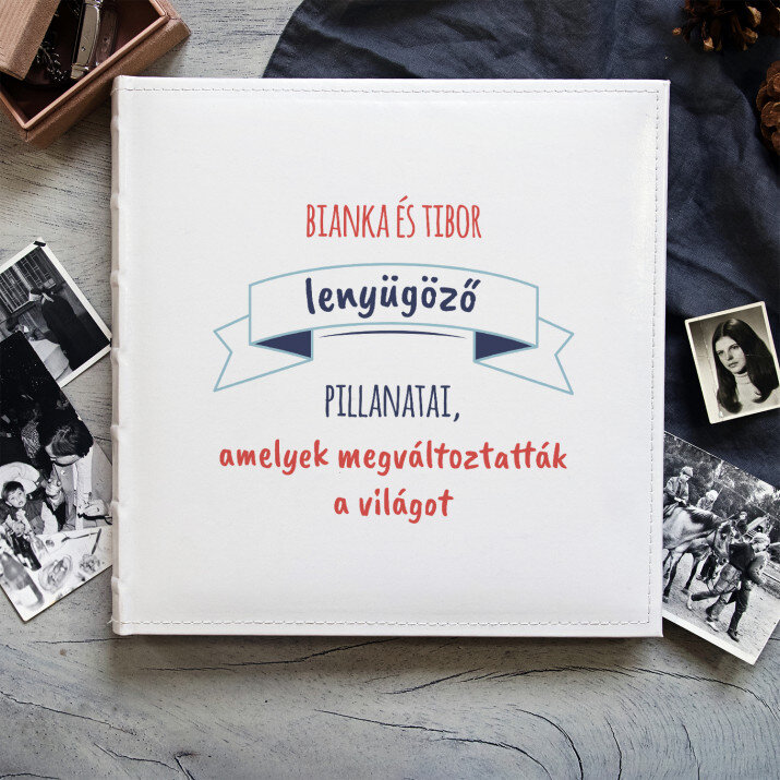 Lenyügöző pillanatok - Személyre szabott fotóalbum Lenyügöző pillanatok - Személyre szabott fotóalbum