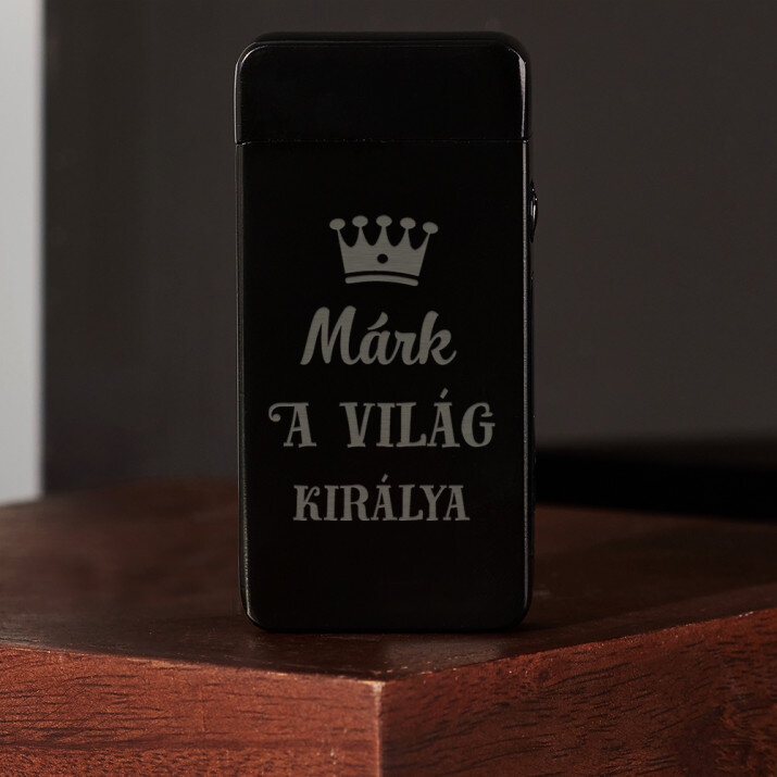 A világ királya - Fekete plazma öngyújtó