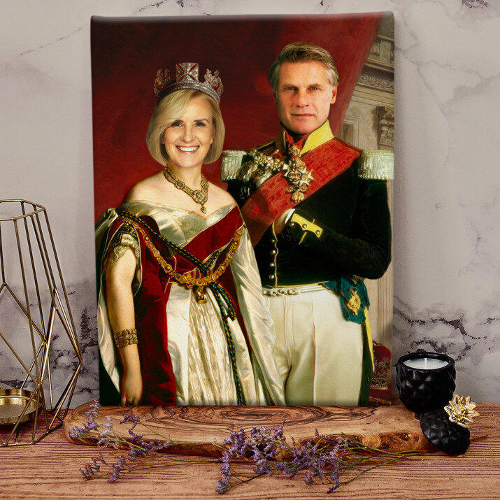 Királyi pár - Királyi portré Királyi pár - Királyi portré