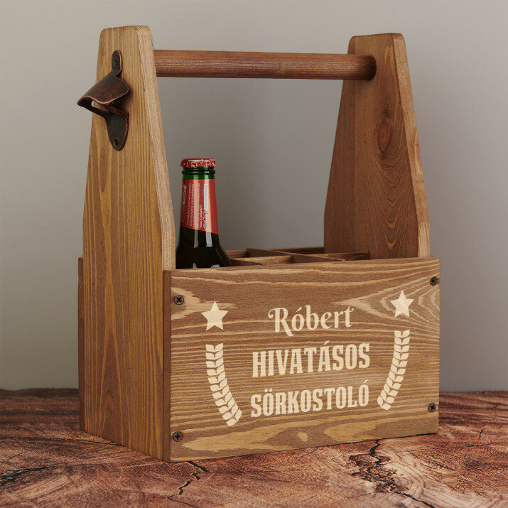 Hivatásos sörkostoló - Sörtartó sörnyitóval