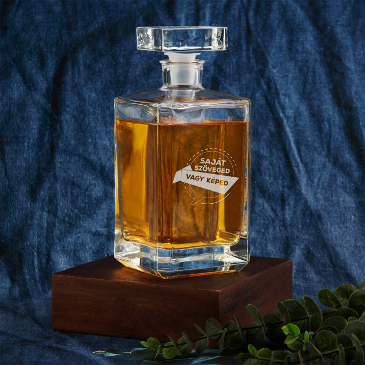 Saját szöveg - 0,7L whisky kancsó