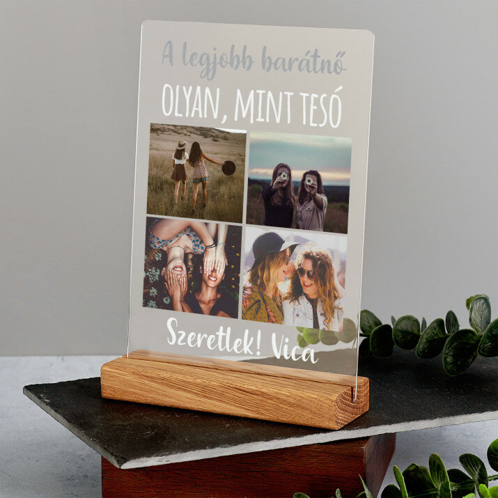A legjobb barátnő - Nyomtatás akrilüvegen