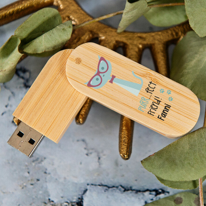 Purr...fect friend - Pendrive Egyedi Nyomtatással