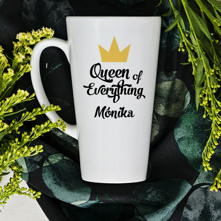 Queen of everything - Személyre szabott bögre