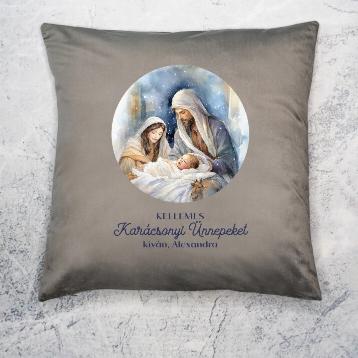 Kellemes karácsonyi ünnepeket - Díszpárna