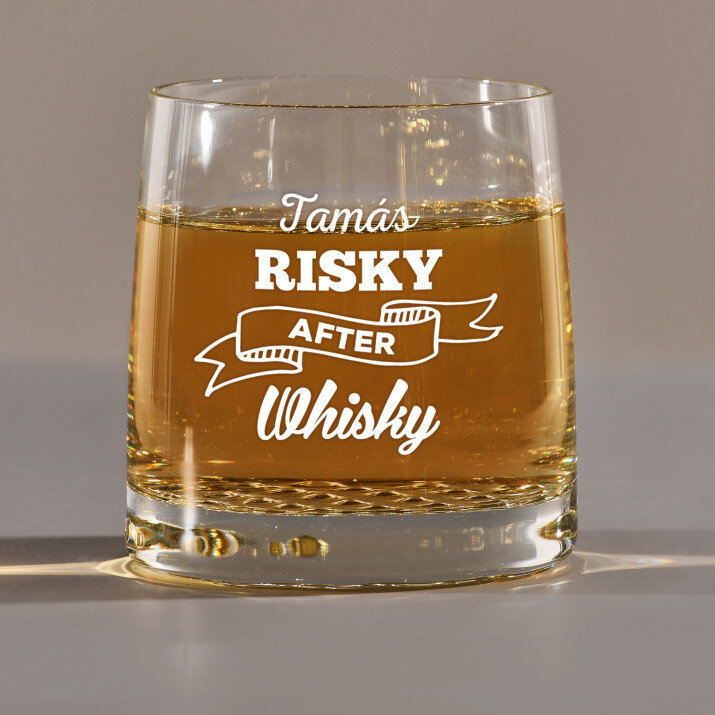 Risky after whisky - Whiskys pohár