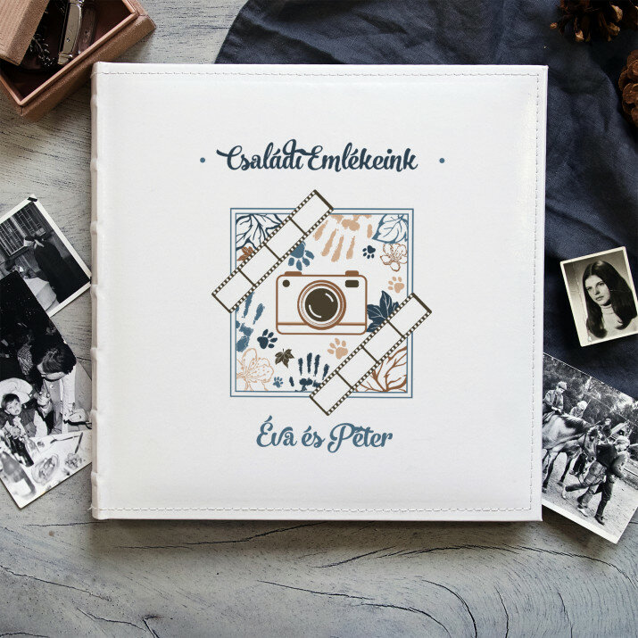 Családi emlékeink - Személyre szabott fotóalbum