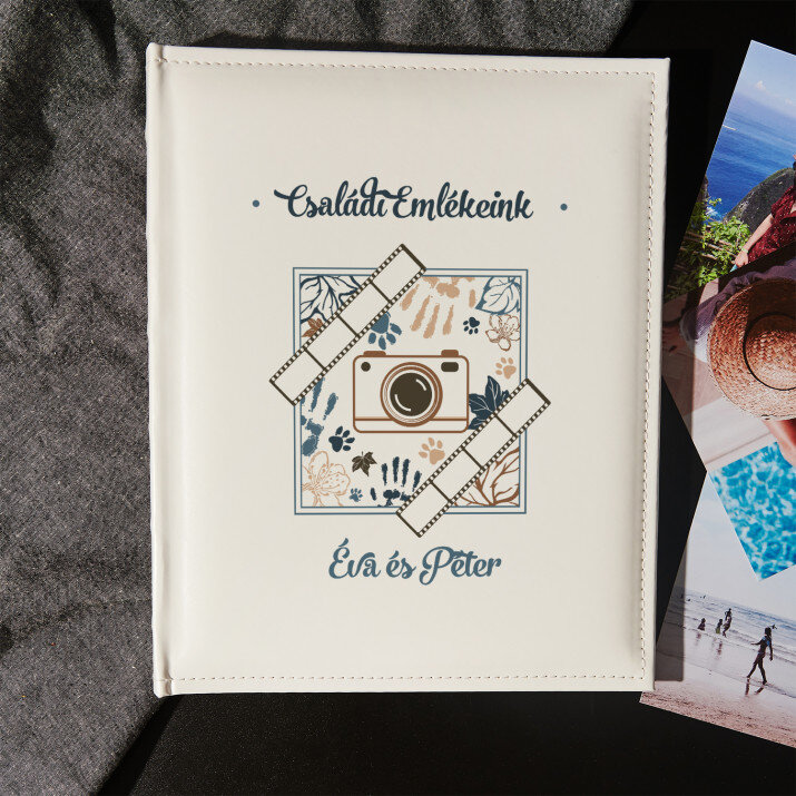 Családi emlékeink - Személyre szabott fotóalbum