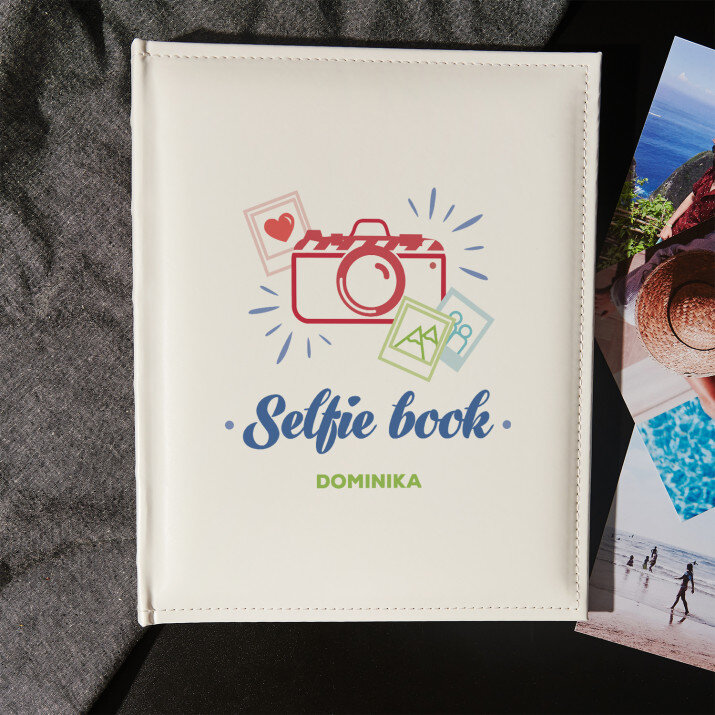 Selfie book - Személyre szabott fotóalbum