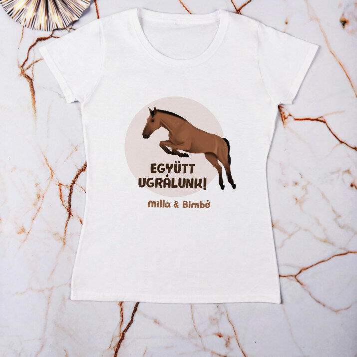 Együtt ugrálunk - Női póló