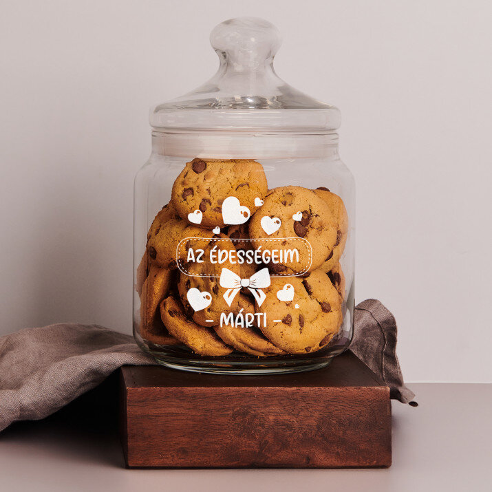 az édességeim - Sutemeny uveg edeny