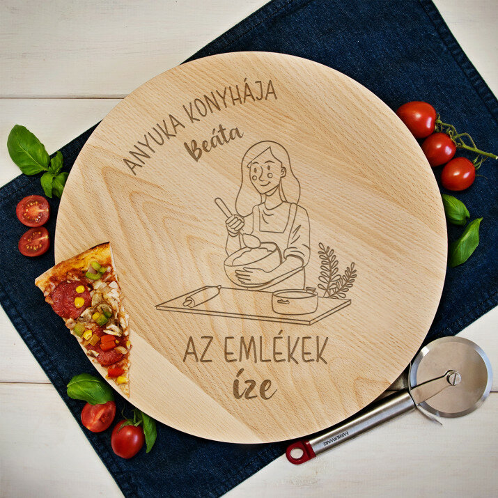 Az emlékek ize - Forgatható tálaló deszka
