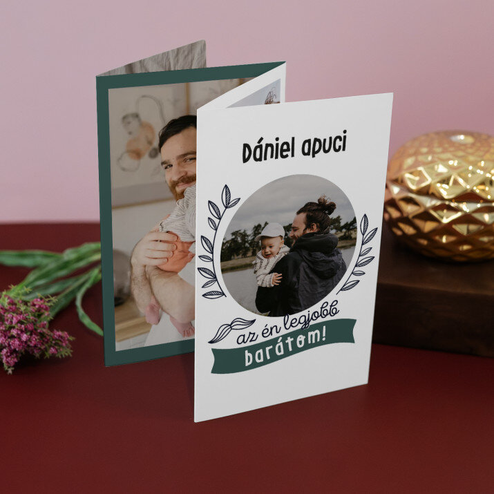Apuci a legjobb barátom - Nagy harmonika alakú fotókészlet