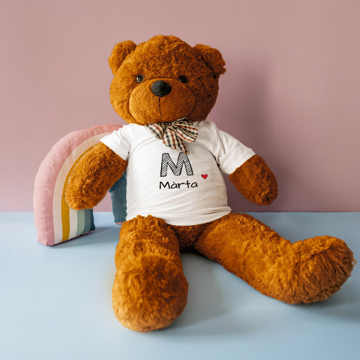 A te neved - Maci  90 cm