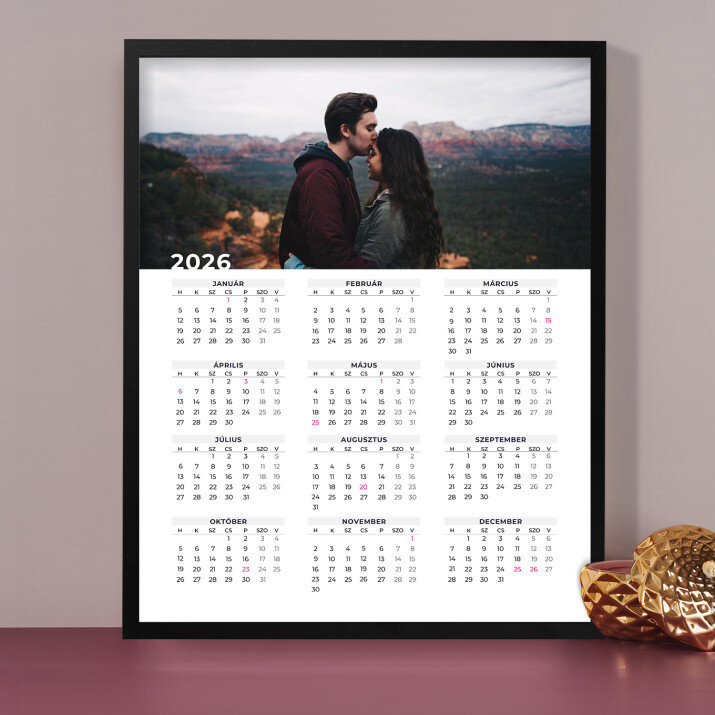 A Te fényképed - Naptár keretben A Te fényképed - Naptár keretben