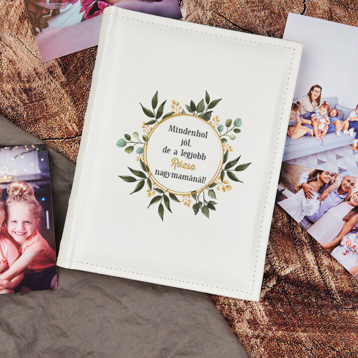 Nagymamánál a legjobb - Személyre szabott fotóalbum Nagymamánál a legjobb - Személyre szabott fotóalbum