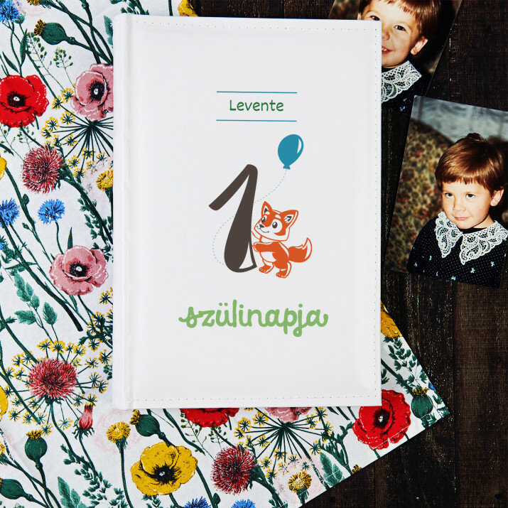 1. szülinapja - Személyre szabott fotóalbum