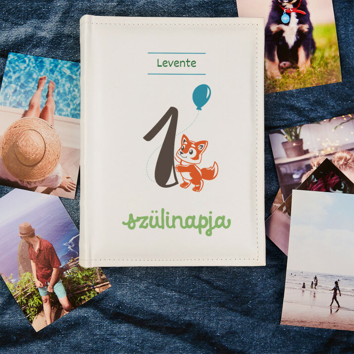 1. szülinapja - Személyre szabott fotóalbum