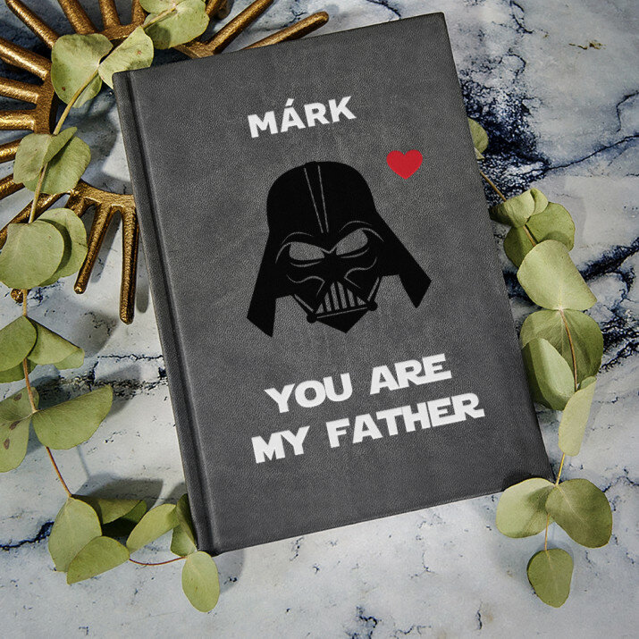 Vader dad - A5-ös jegyzetfüzet nyomtatással