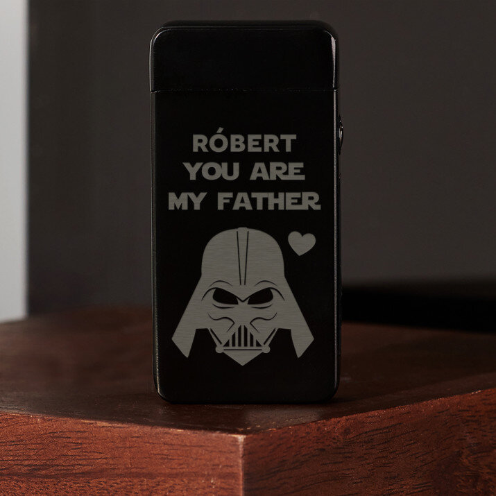 Vader dad - Fekete plazma öngyújtó