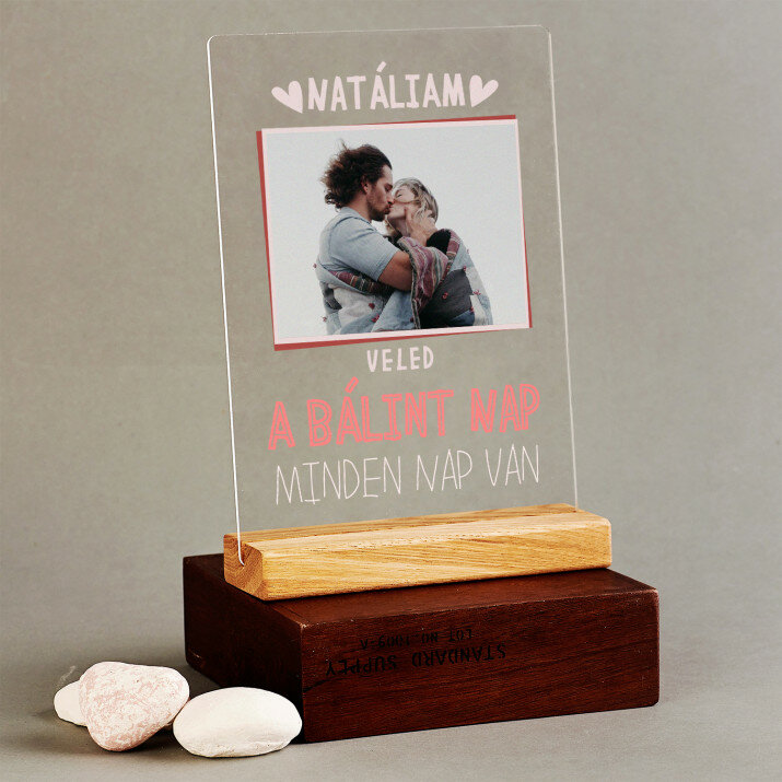 A Bálint nap minden nap van - Nyomtatás akrilüvegen