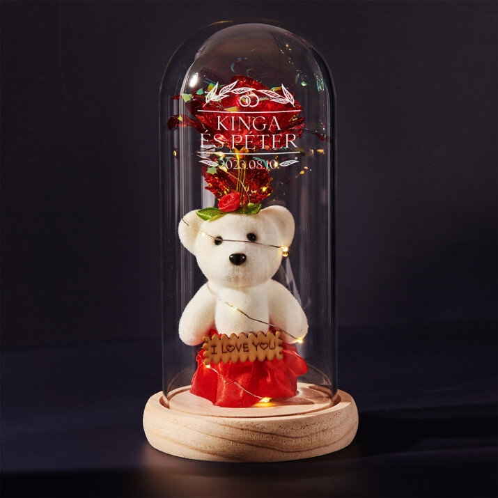  A Ti napotok - Üvegkupolába zárt örök rózsa