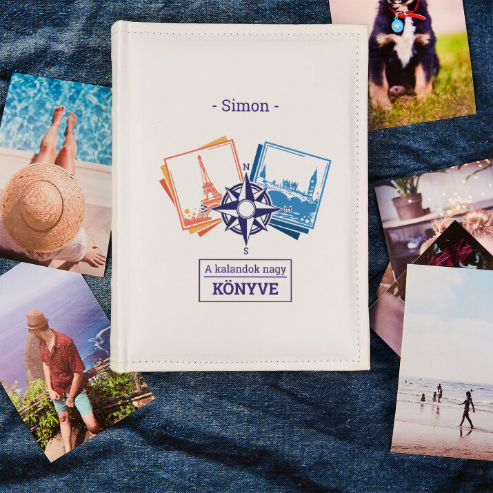A kalandok nagy könyve - Személyre szabott fotóalbum