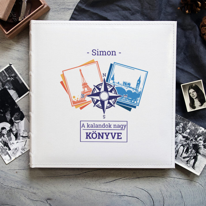 A kalandok nagy könyve - Személyre szabott fotóalbum