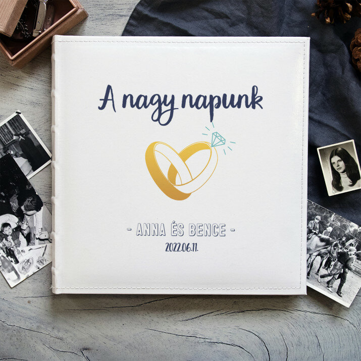 A nagy nap - Személyre szabott fotóalbum