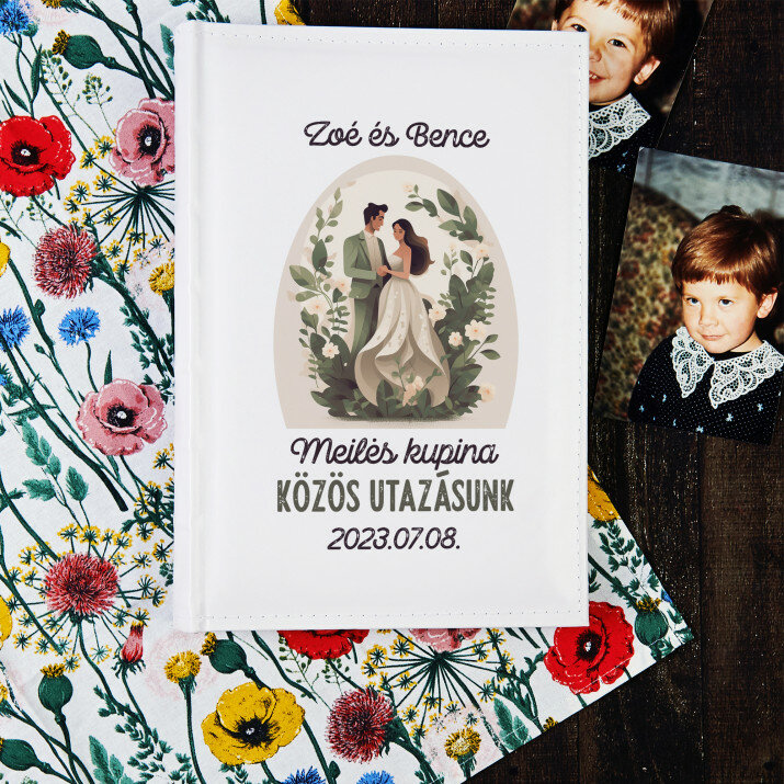 Szeretettel teli, közös utazásunk - Személyre szabott fotóalbum