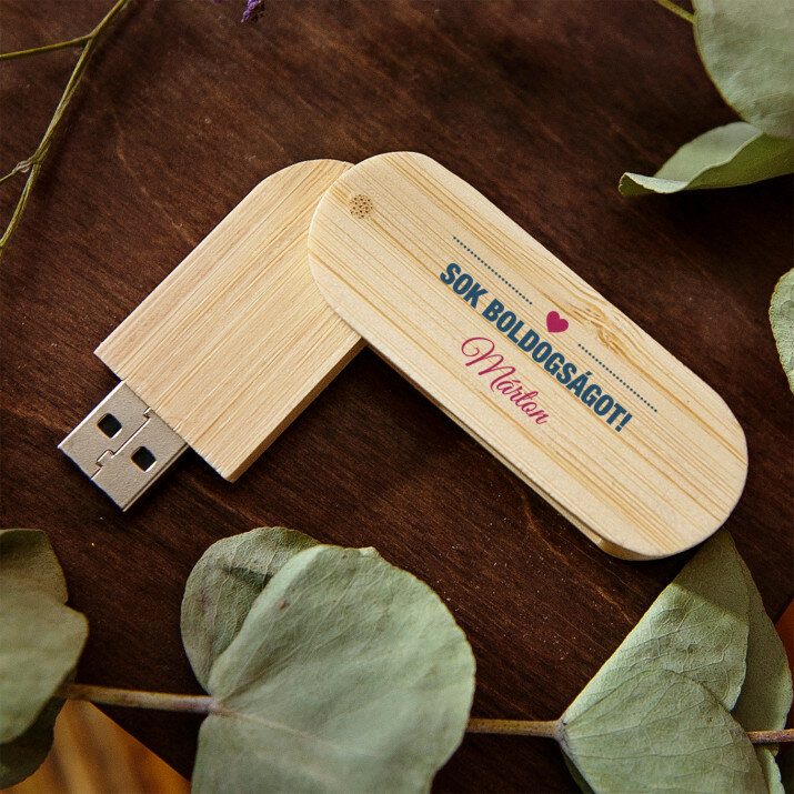 Sok boldogságot - Pendrive Egyedi Nyomtatással