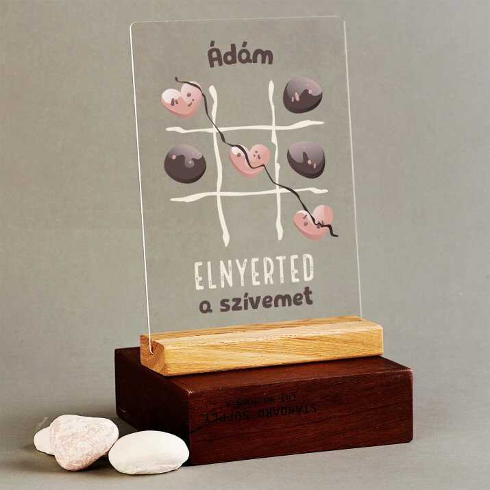Elnyerted a szivemet 2 - Nyomtatás akrilüvegen