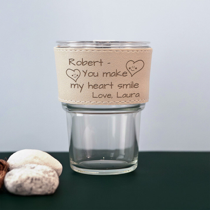 You make my heart smile - Üvegbögre 