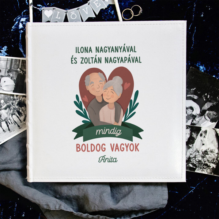 Nagyszülőkkel - Személyre szabott fotóalbum Nagyszülőkkel - Személyre szabott fotóalbum